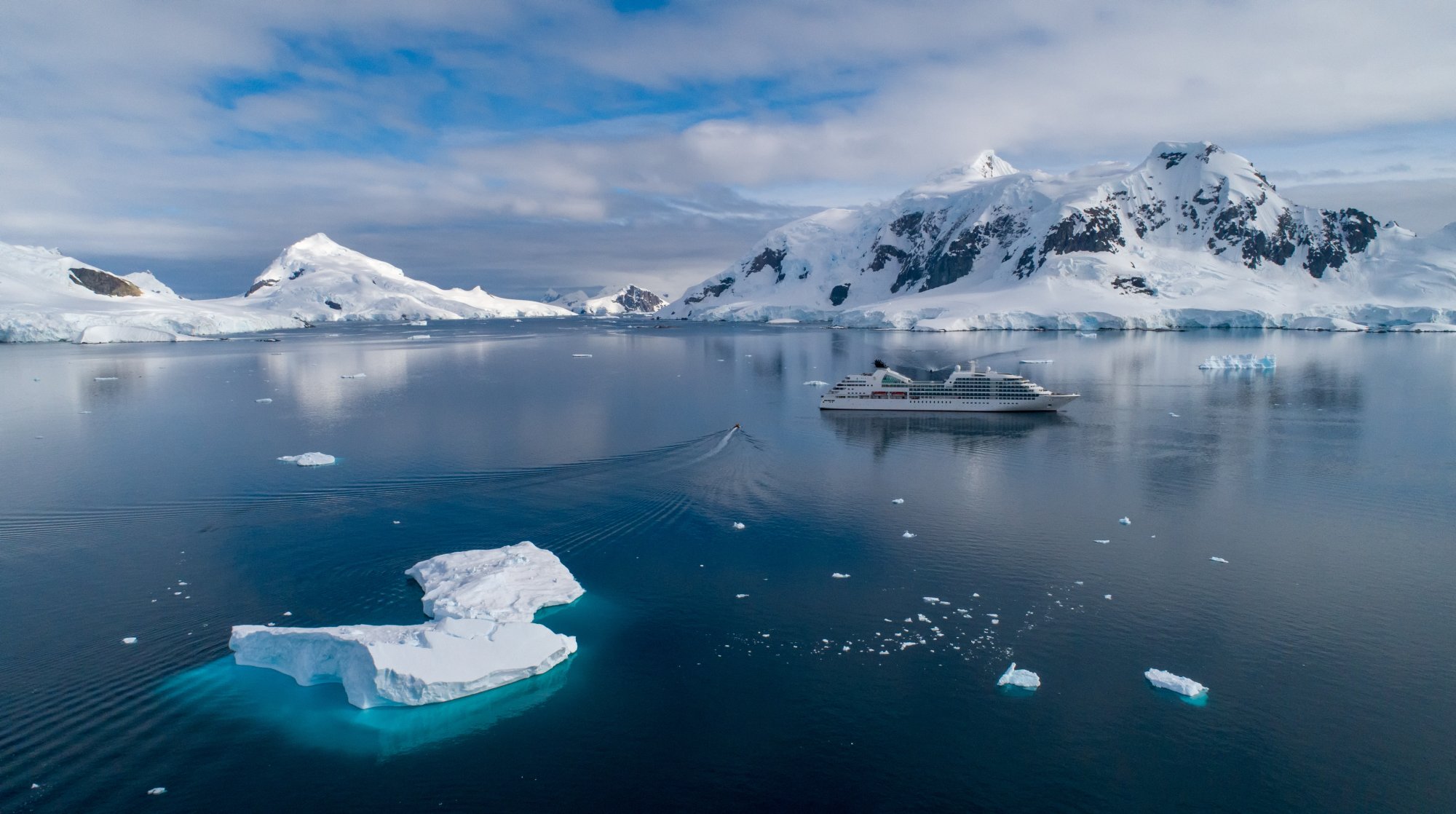 Seabourn-Quest-in-Paradise-Harbour-Antarctica-1 Seabourn Quest in Paradise Harbour Antarctica