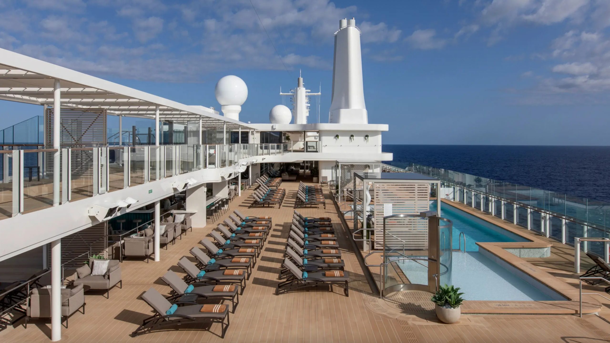 Silversea, Pool Deck, Silver Nova, Alaska Cruise, 2024
