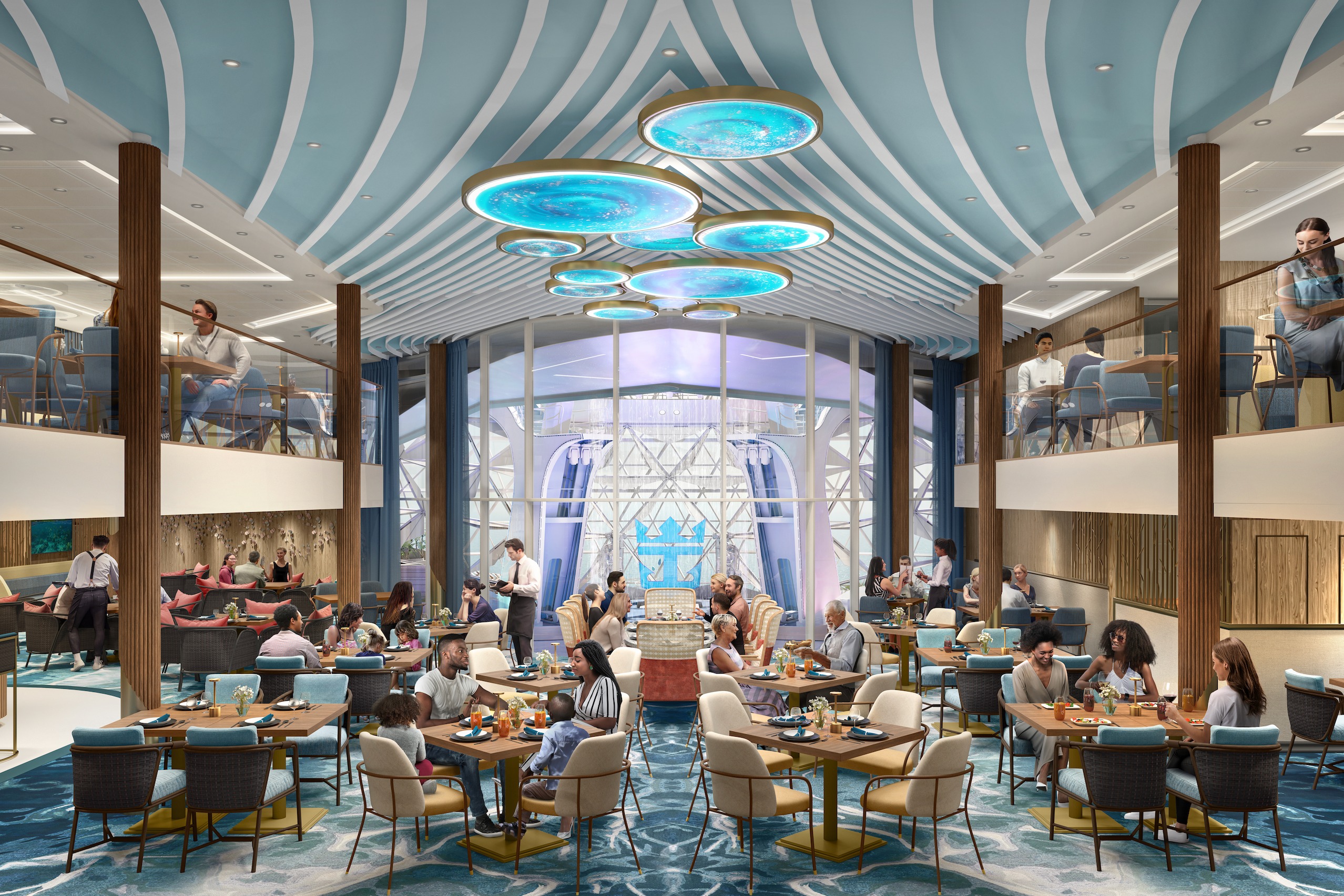 Coastal Kitchen, Royal Suite Class, Sky Class, AquaDome, Icon of the Seas, Royal Caribbean