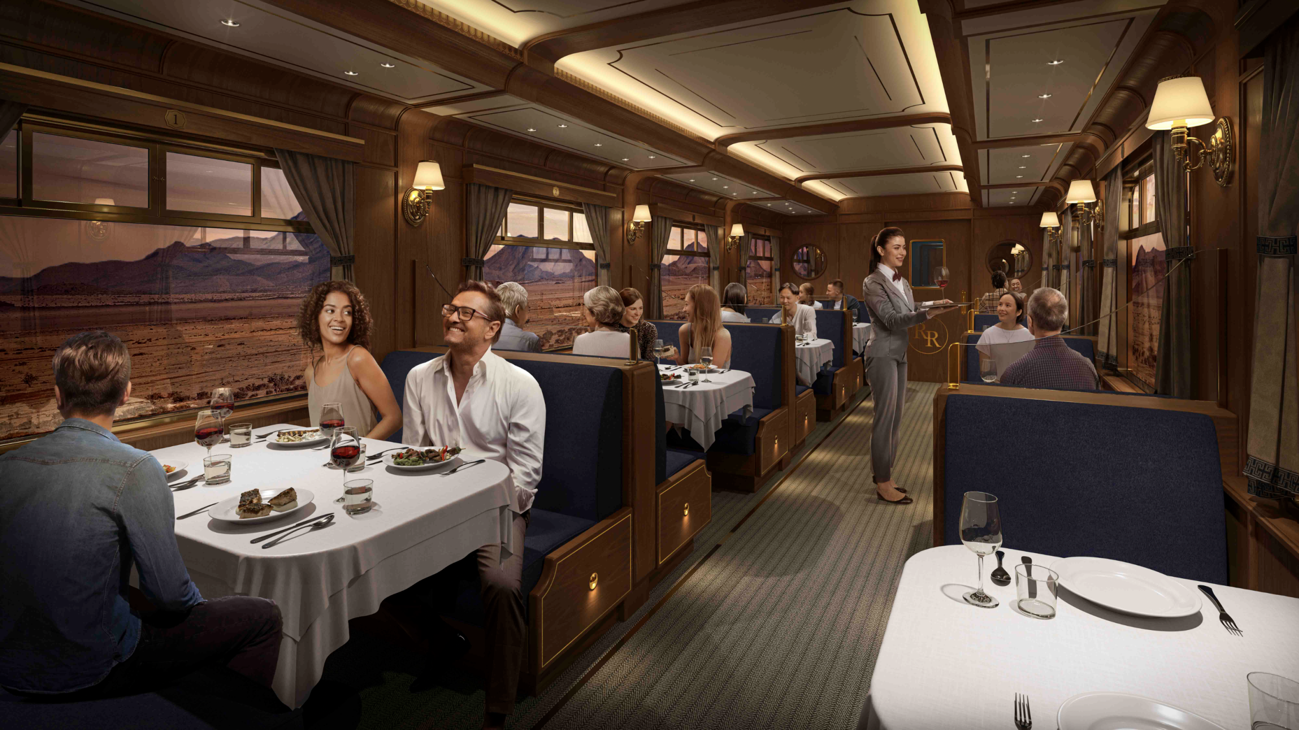Royal Caribbean, Utopia of the Seas, Oasis Class, Royal Railroad - Utopia Station