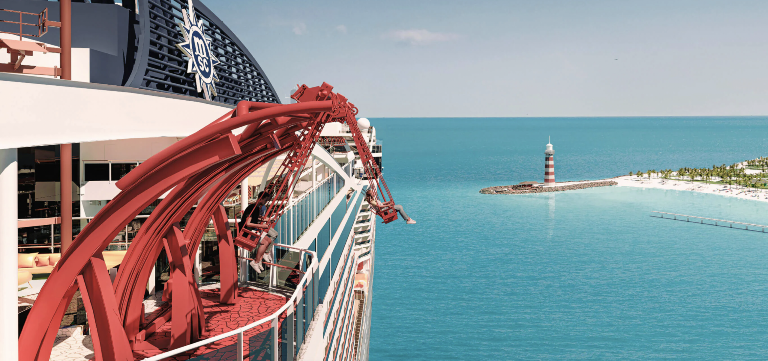The Cliffhanger on MSC World America