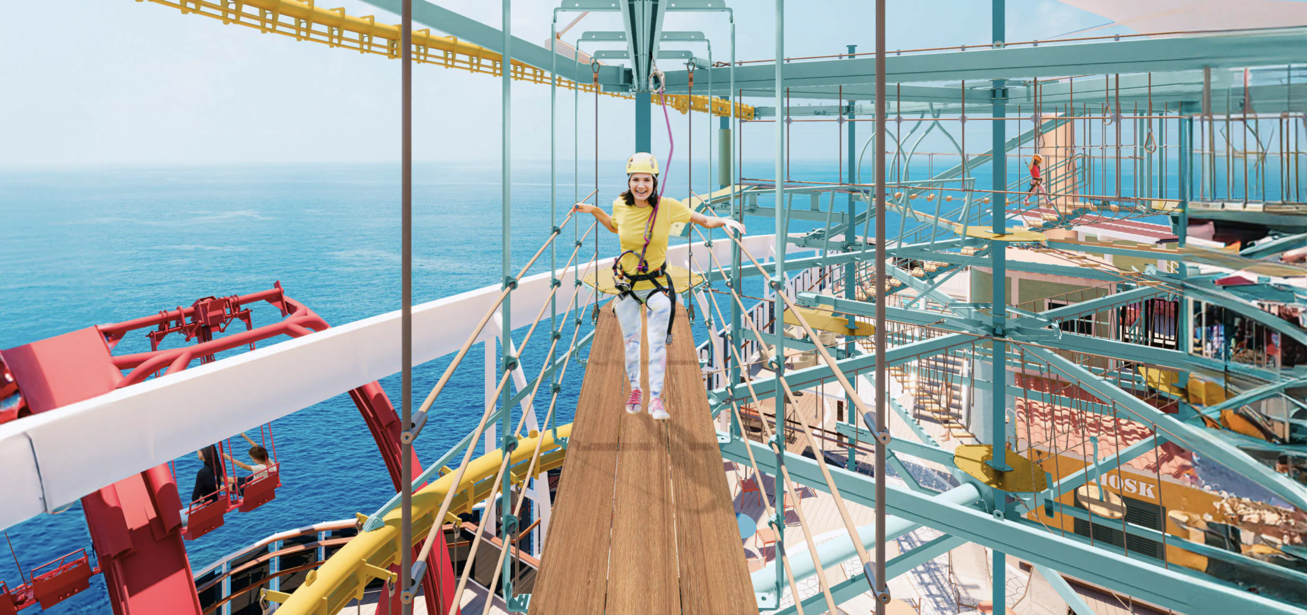 High Trail Ropes Course | Photo Credit: MSC