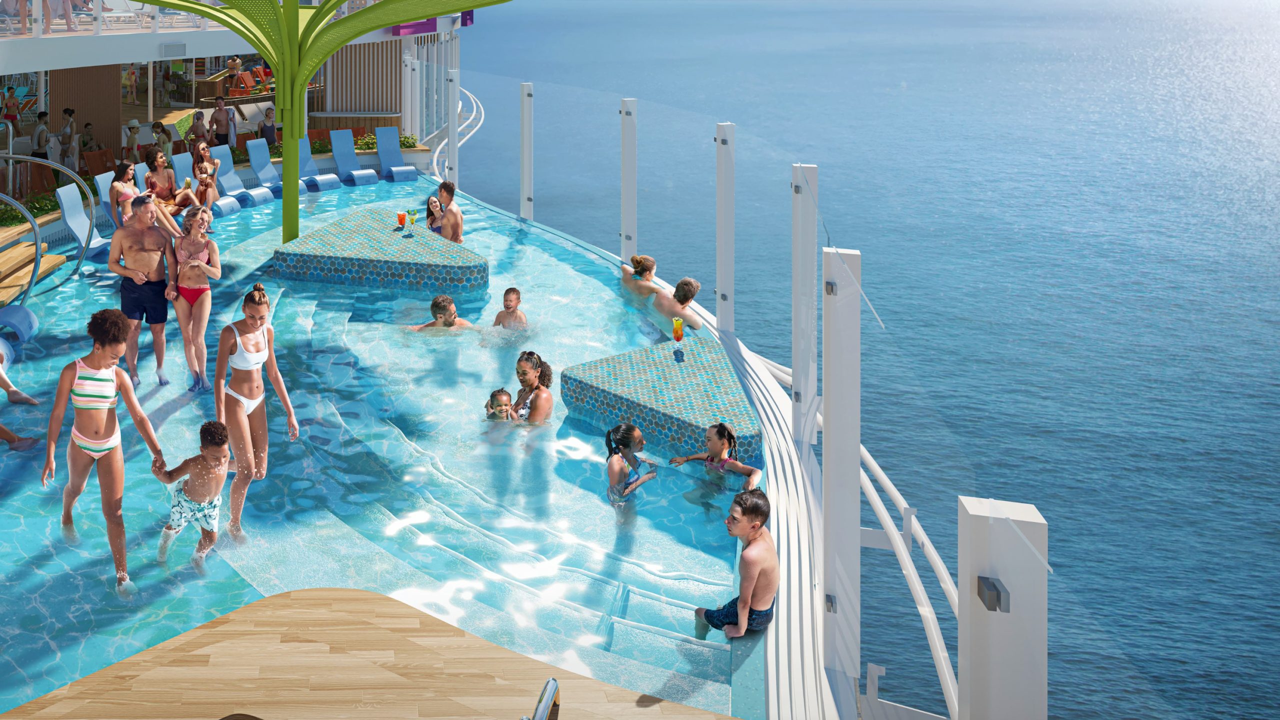 Royal Caribbean, Star of the Seas, The Cove Pool