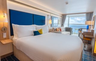 What is the "Infinite View Balcony" on a Royal Caribbean Ship?