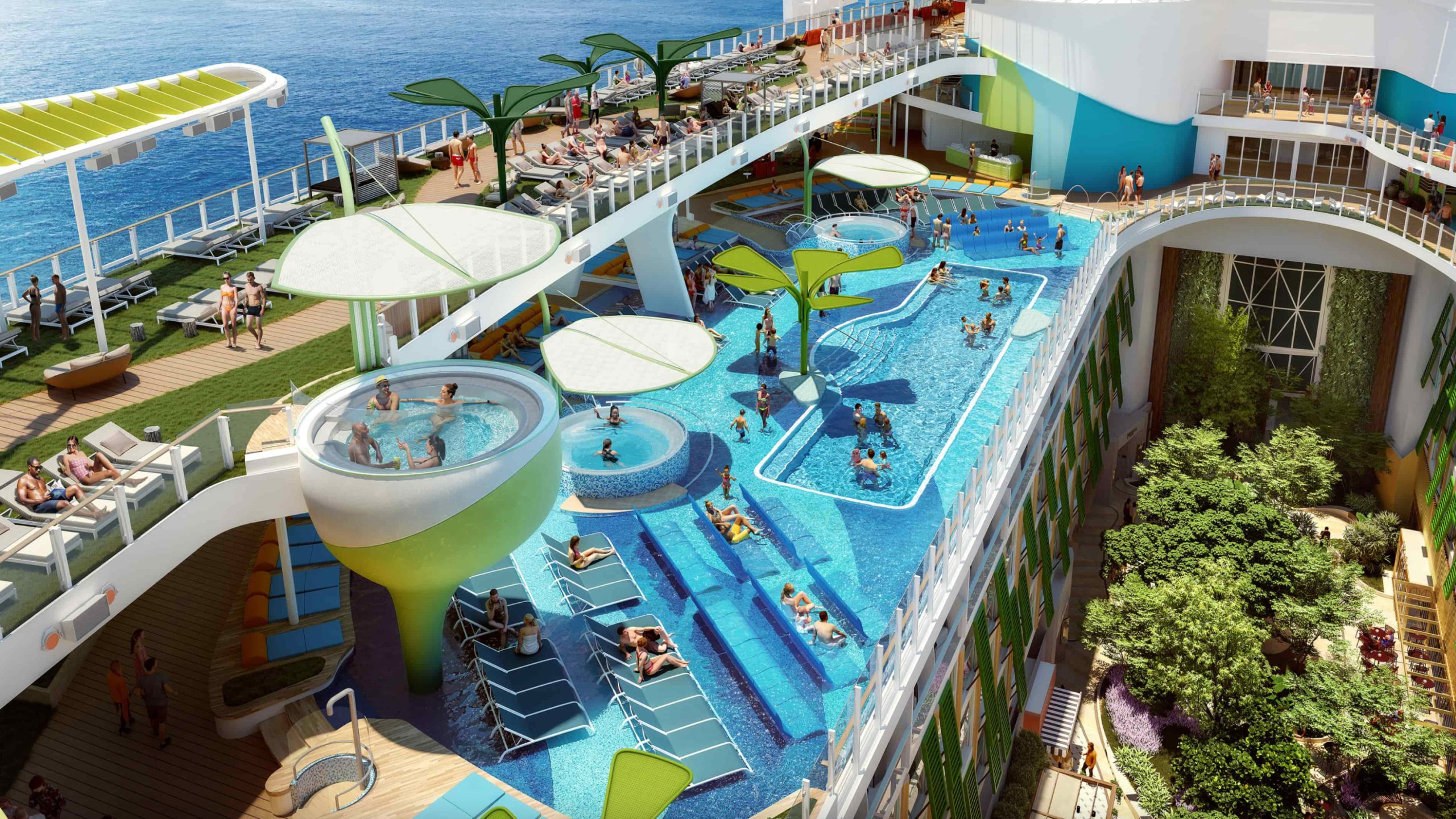 Royal Caribbean, Star of the Seas, Royal Bay Pool