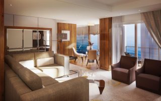 Experience Luxury at Sea: Exploring the Crystal Penthouse Suite on a Crystal Cruise Ship