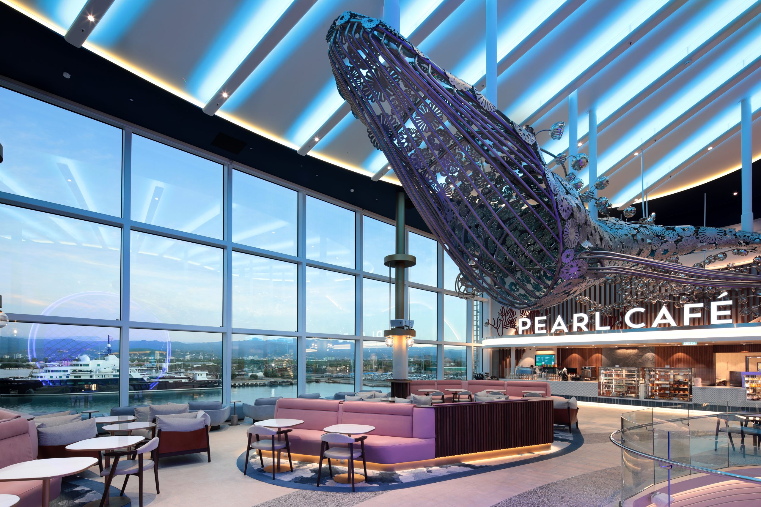 Royal Caribbean, Icon Class, Icon of the Seas, The Pearl, Royal Promenade, Pearl Cafe
