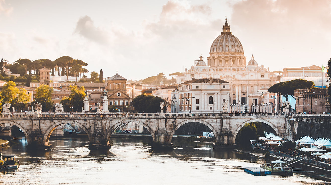 St. Peter’s Basilica and Tiber River, Rome Image by Chris Czermak